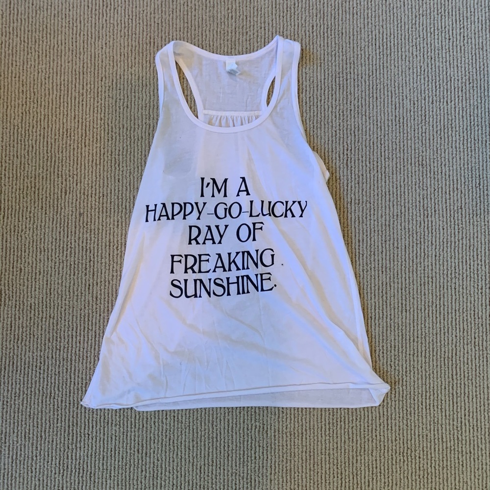 quote tank top